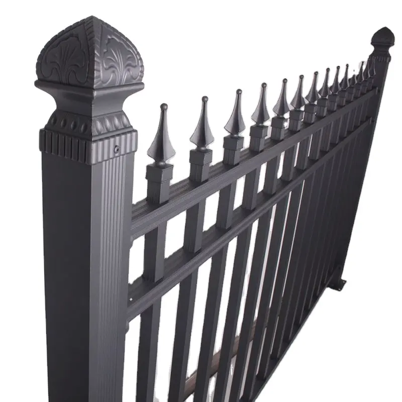 Manufacturer aluminum fence supply aluminum fence installation