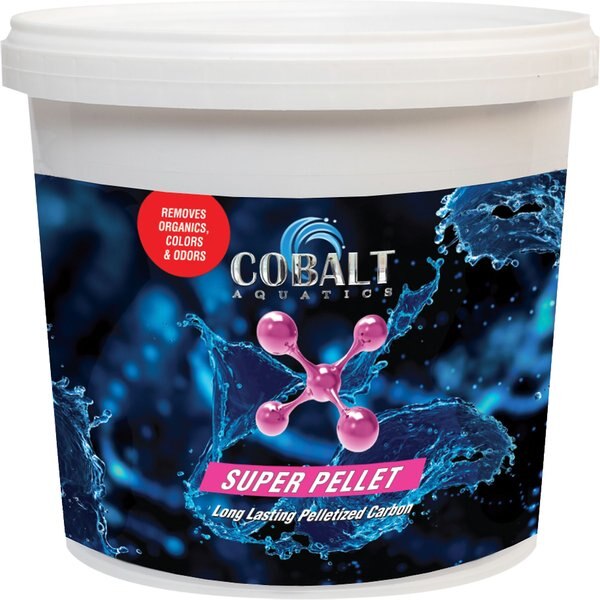 Cobalt Aquatics Super Pellet Aquarium Carbon， 44-oz tub