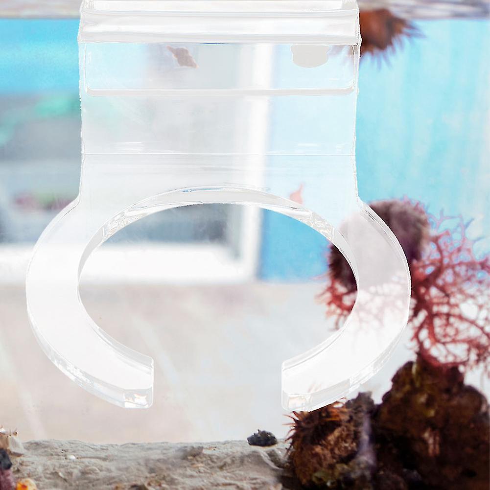 Acrylic Filter Sock Bag Holder Mount Bracket for Aquarium Fish Tank(4inch)
