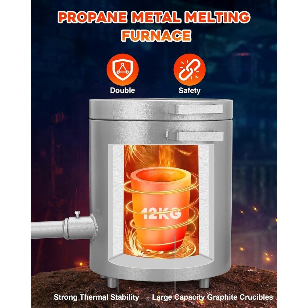 12kg Propane Melting Furnace Kits