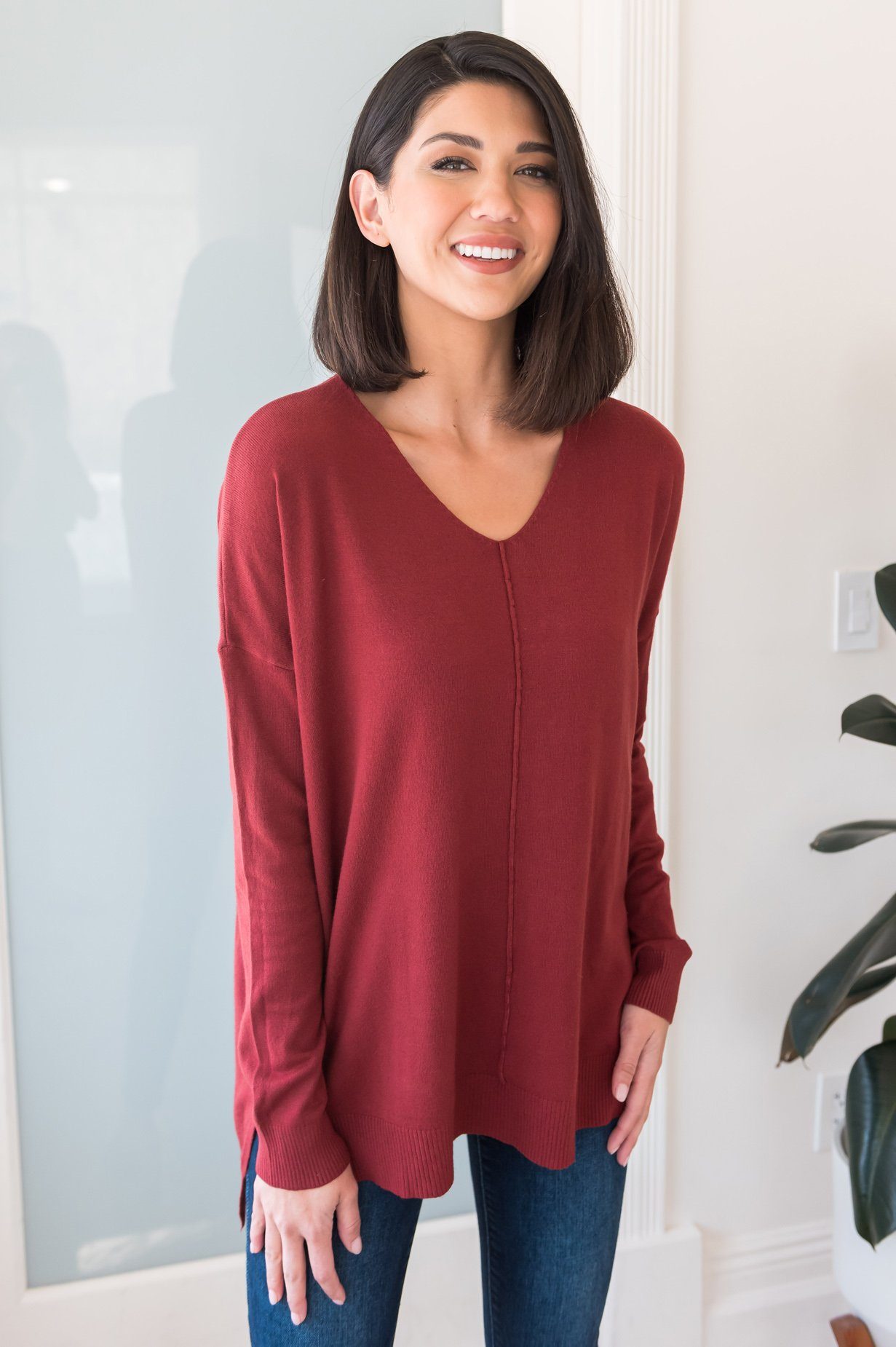 Harvest Season Modest Sweater