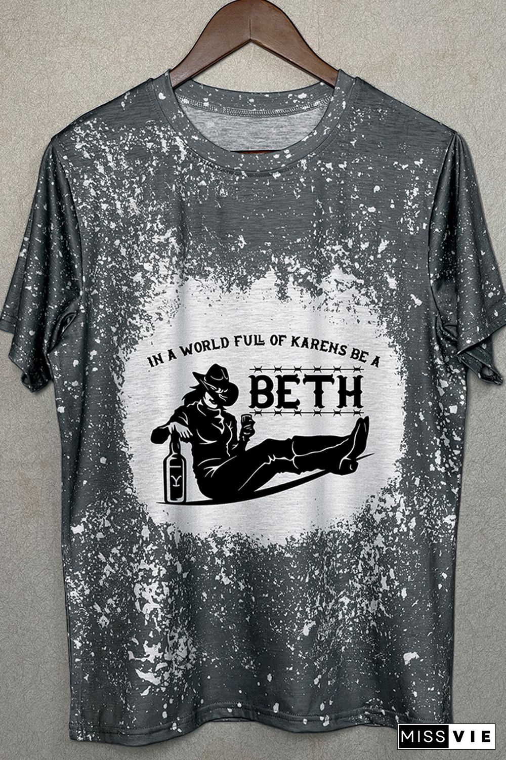 In a World Full of Karens Be A Beth,Beth Dutton,Yellowstone Graphic Tee Wholesale