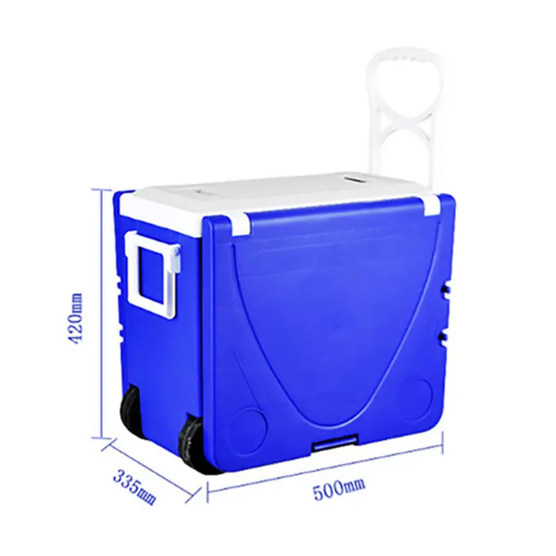 Insulated Ice Cooler Box Thickened Cooler Box Portable Fresh keeping Box Picnic Barbecue Multifunctional Camping Cooler