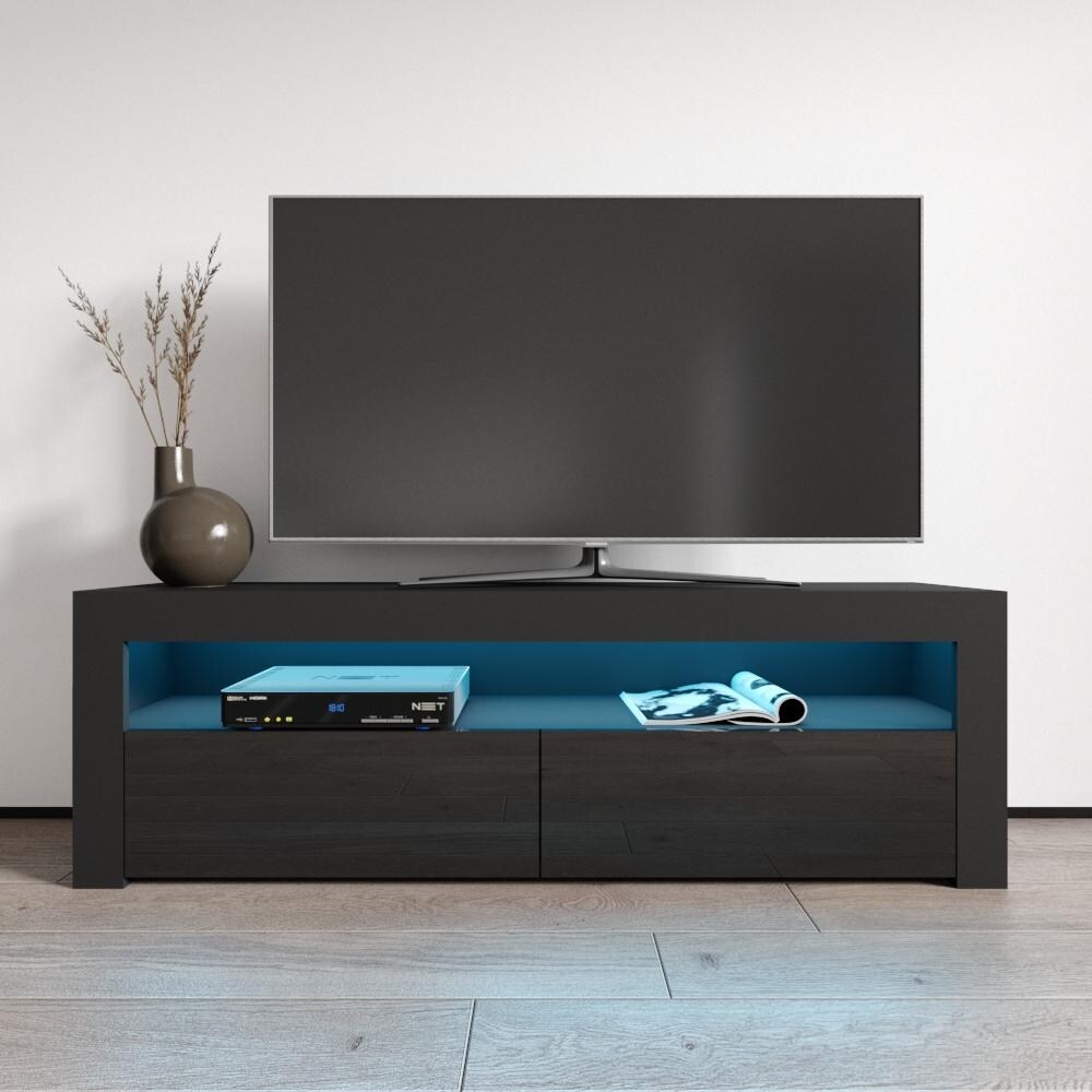 Milano Classic Modern 16 color LED 63 inch TV Stand