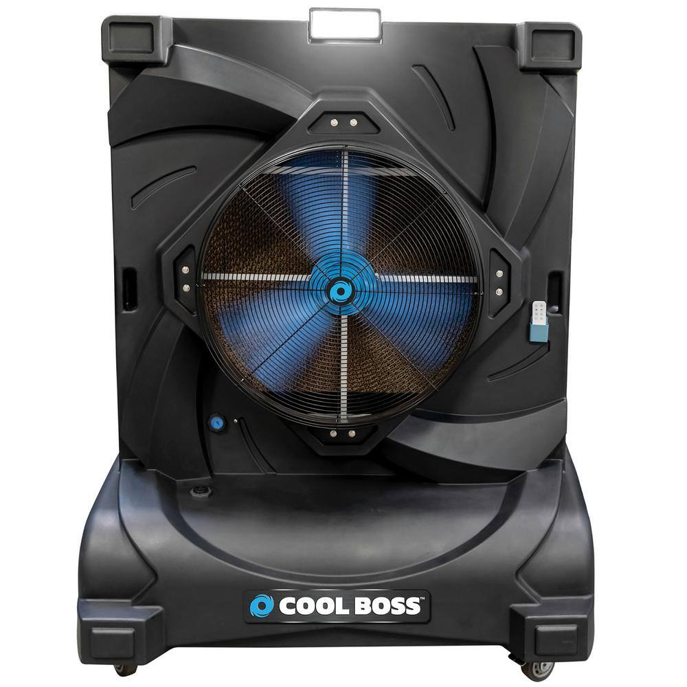 BENDPAK COOLBLAST Series 17820 CFM 10-Speed Portable Evaporative Cooler for 3915 sq. ft. Built-In Floodlight and Speaker 5150153