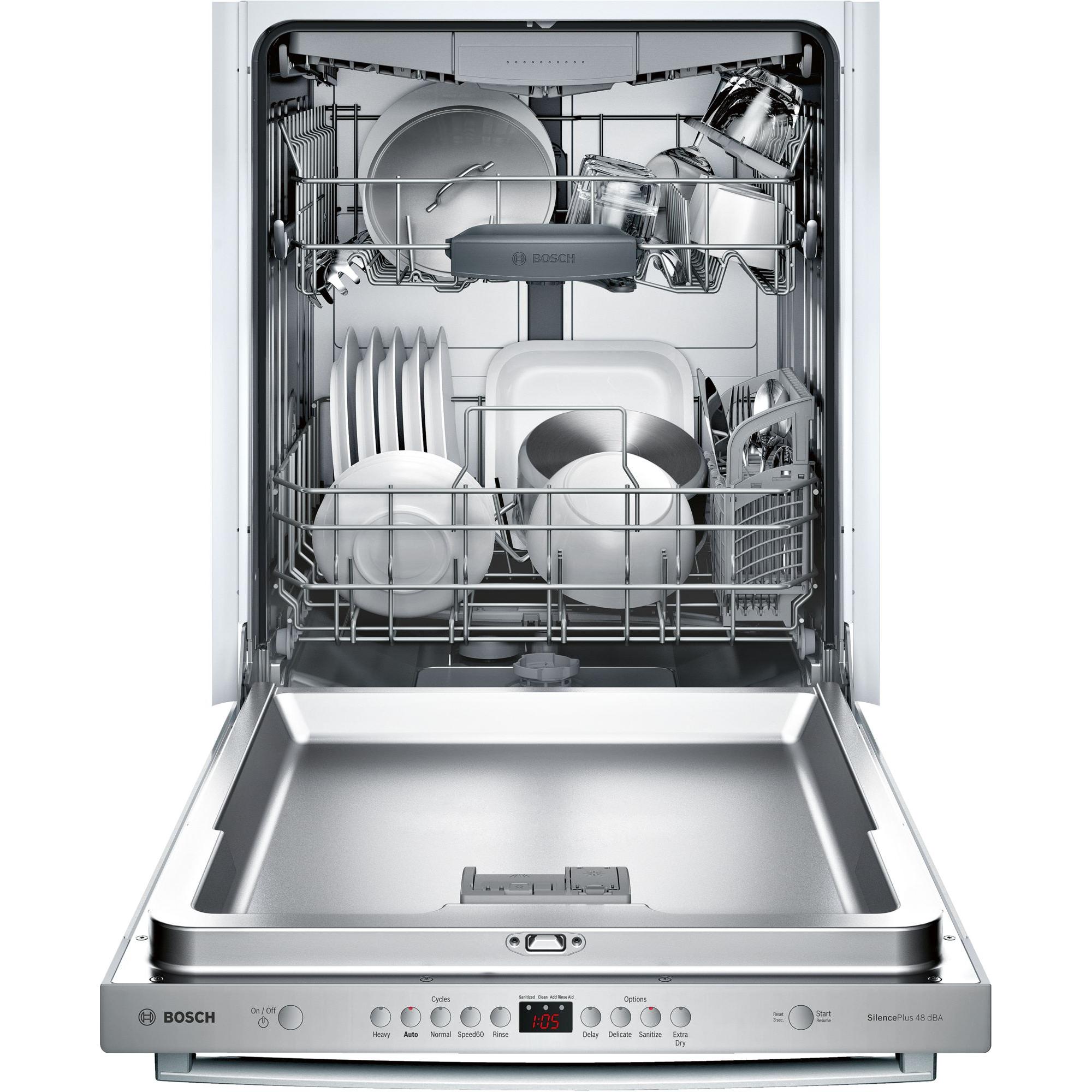 Bosch 24-inch Built-In Dishwasher with a Bar Handle SHXM4AY55N