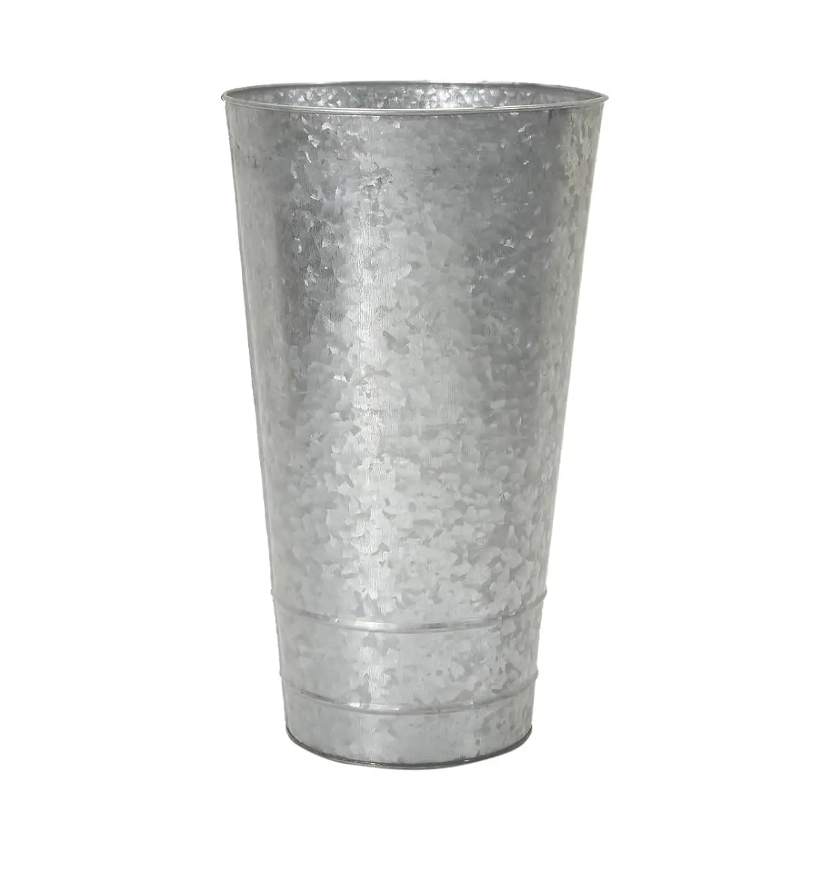 Floral Print Galvanized Planter Garden Decoration Handmade Planter Classic Elegant Designer Wholesale Galvanized Planter