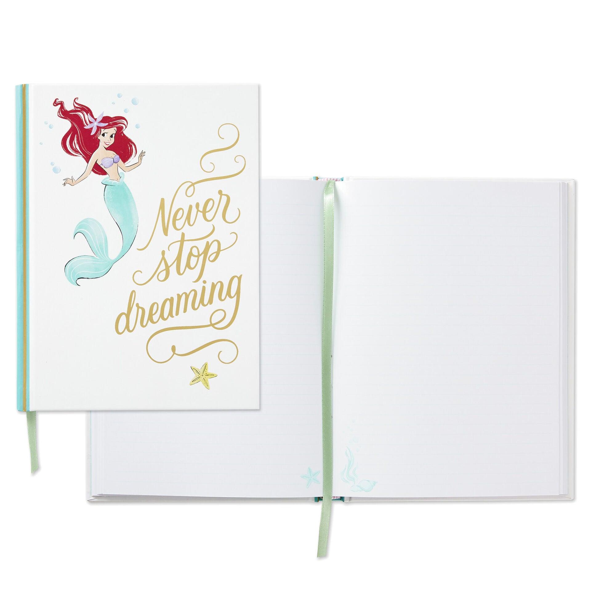 Hallmark  Disney Princess Never Stop Dreaming Hardback Notebook