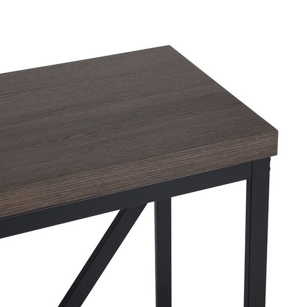 Momei Console Tables Vintage Style Bar Table Brown