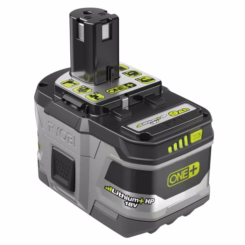 RYOBI 18-Volt ONE+ Lithium-Ion 9.0 Ah LITHIUM+ HP High Capacity Battery and#8211; XDC Depot