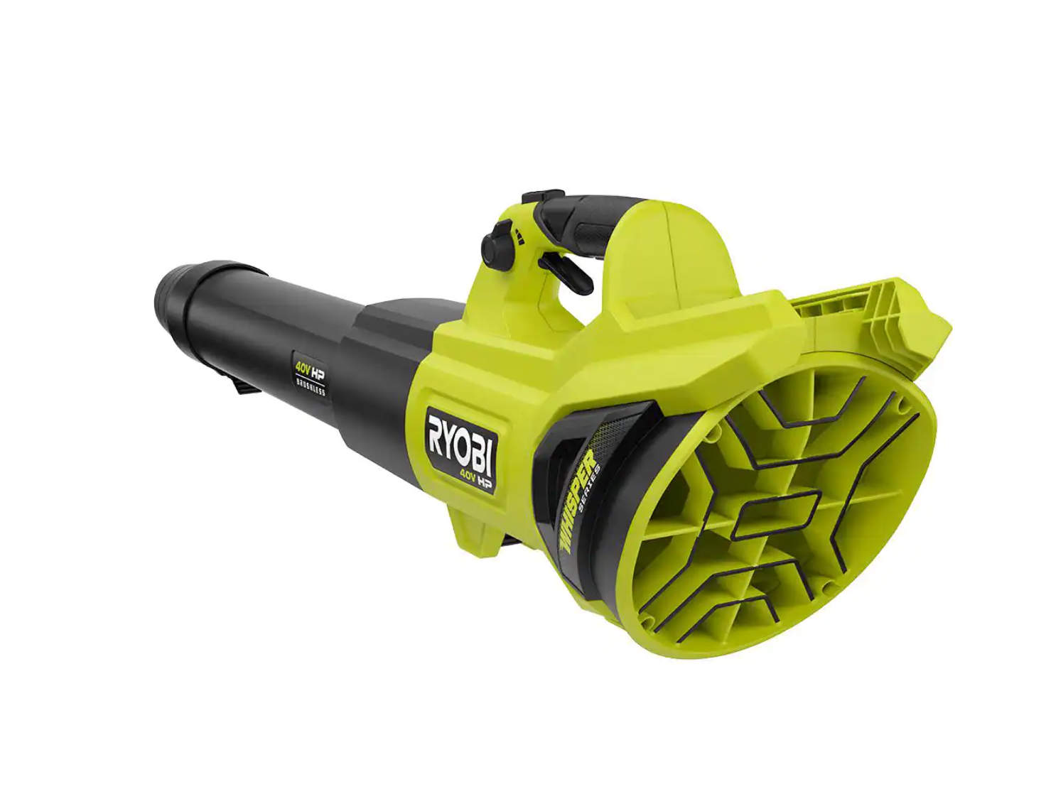 RYOBI RY404014BTLVNM 40V HP Brushless Whisper Series 160 MPH 650 CFM Cordless Battery Leaf Blower (Tool Only)