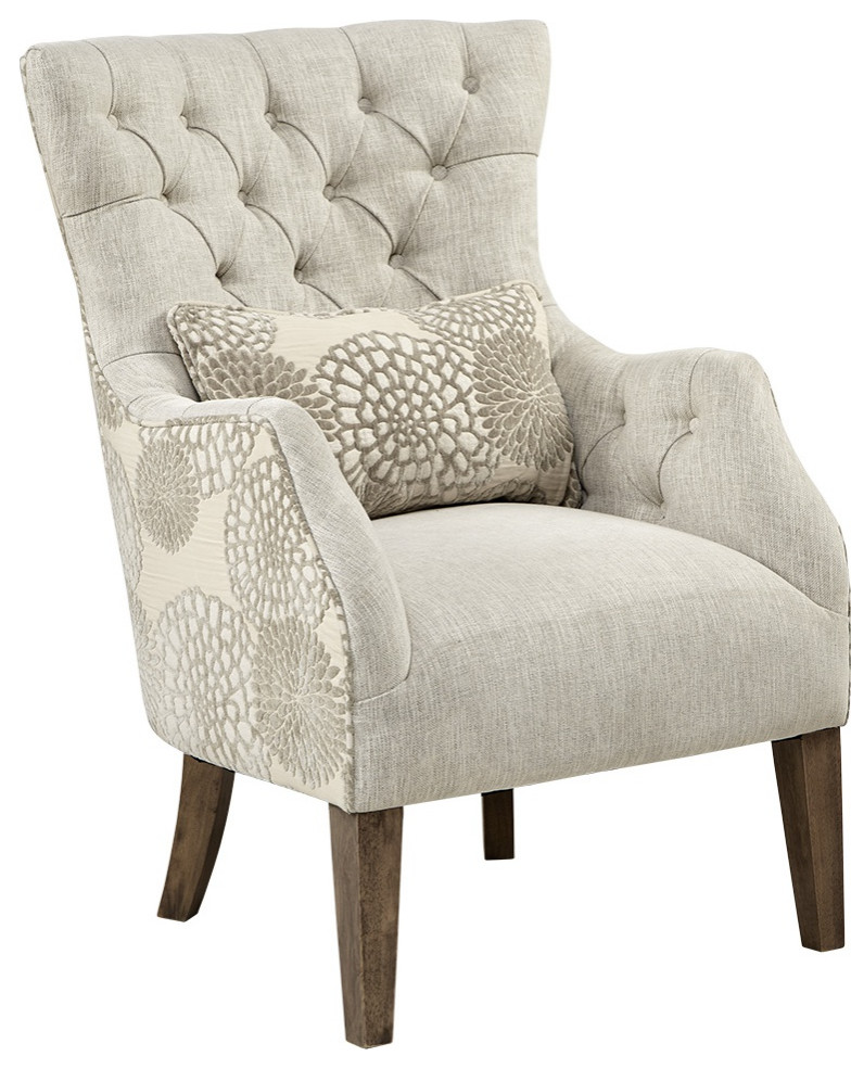 Braun Chair   Transitional   Armchairs And Accent Chairs   by HedgeApple  Houzz