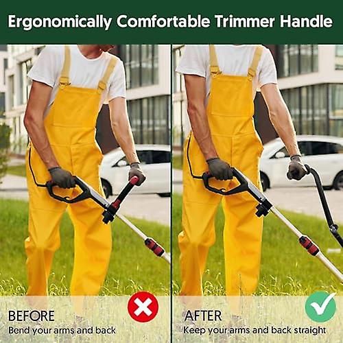 String Trimmer Handle | Rustproof String Trimmer Comfortable Grip Collapsible | Landscaping Products