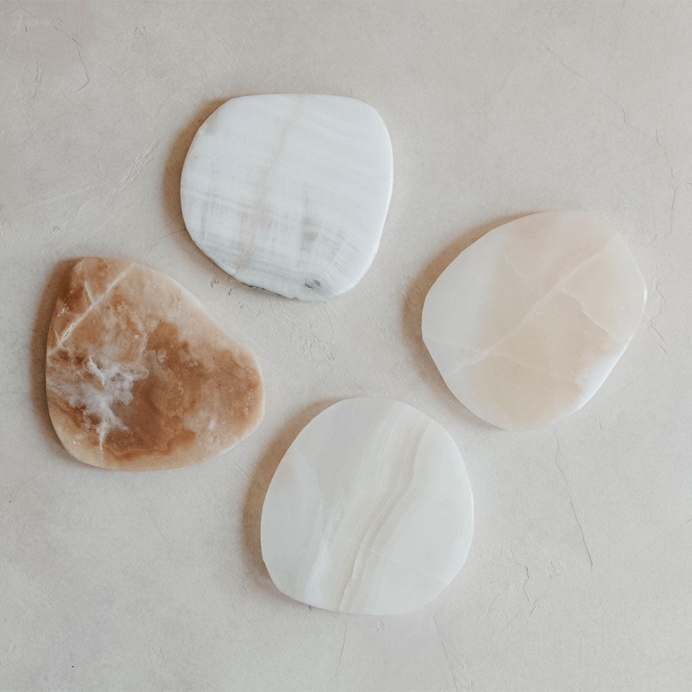 Alabaster Coaster Set