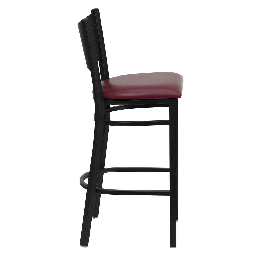 2 Pk. Coffee Back Metal Restaurant Barstool   18.25\