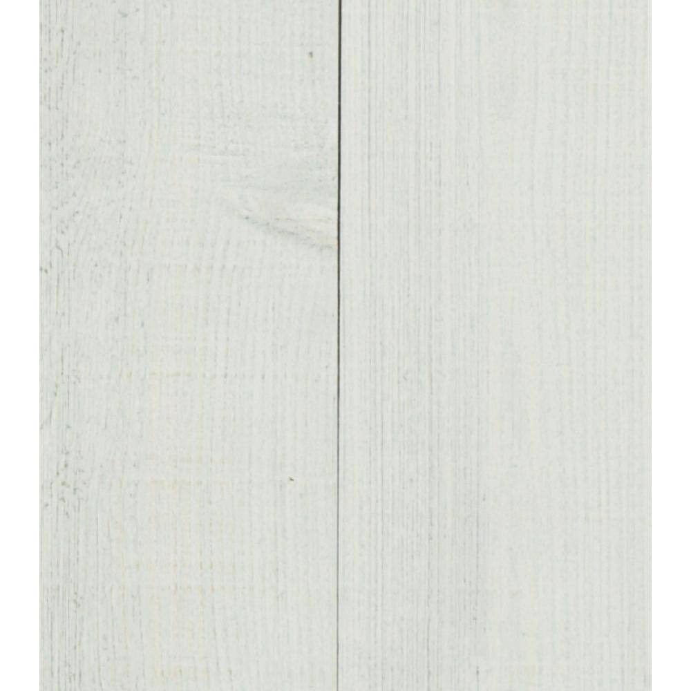 American Pacific 38 in. x 5.5 in. x 4 ft. Coastal Ivory Planking Weathered Barn Wood Boards (8-Piece per Box) 8203804