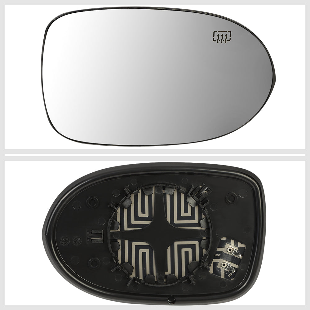 [Right] Passenger Side Mirror Glass Lens with Heated for 07-17 Caliber/Compass