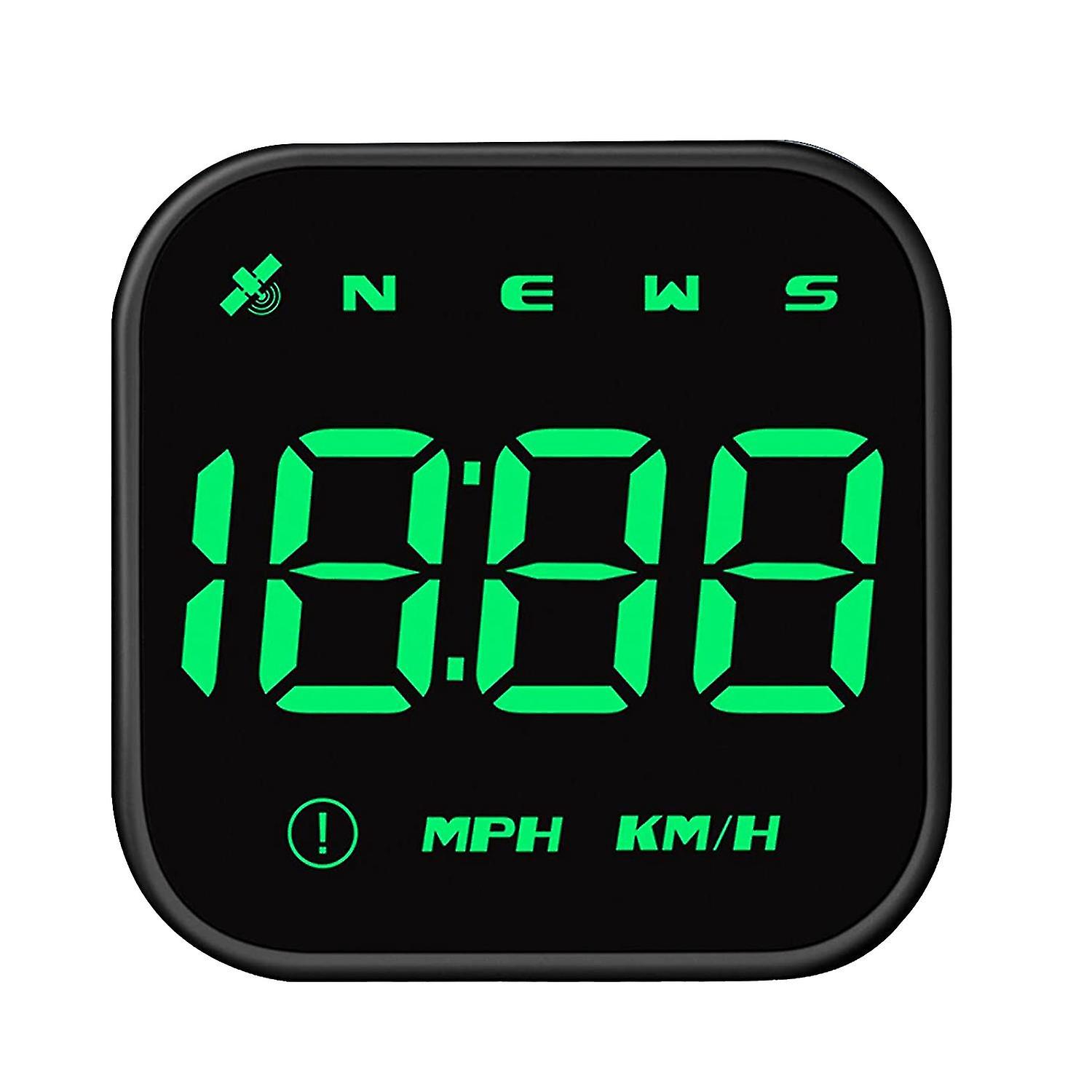 Car Gps Speedometer With Speed ， Overspeed Car Alarm Fatigue Driving Reminder For All Car Motorcycl