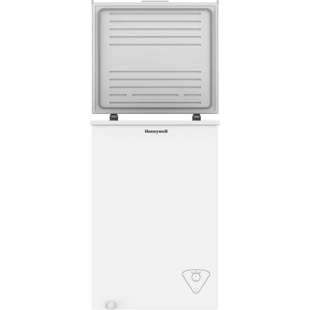 Honeywell 3.5 cu. Ft. Chest Freezer with Storage Basket in White H35CFW