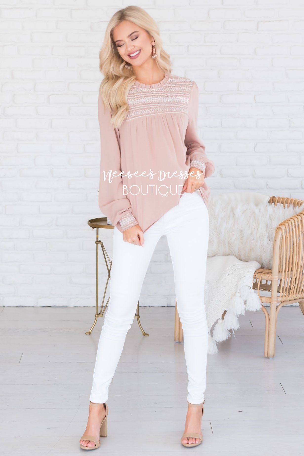 Anything is Possible Modest Blouse