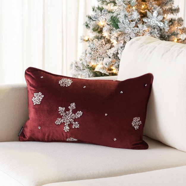 Falling Snow Pillow Safavieh