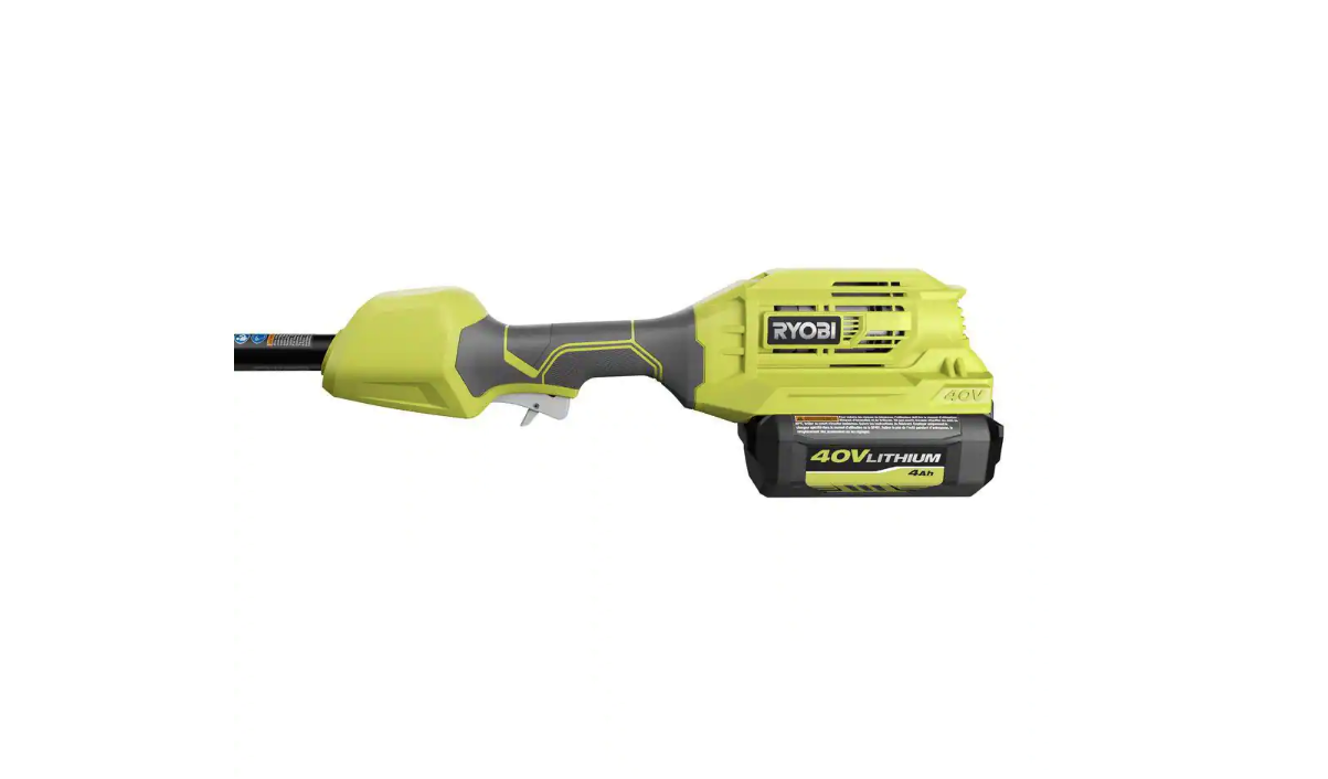 RYOBI RY40940VNM 40V Cordless Battery Attachment Capable String Trimmer and Leaf Blower Combo Kit (2-Tools) w/ 4.0 Ah Battery and Charger