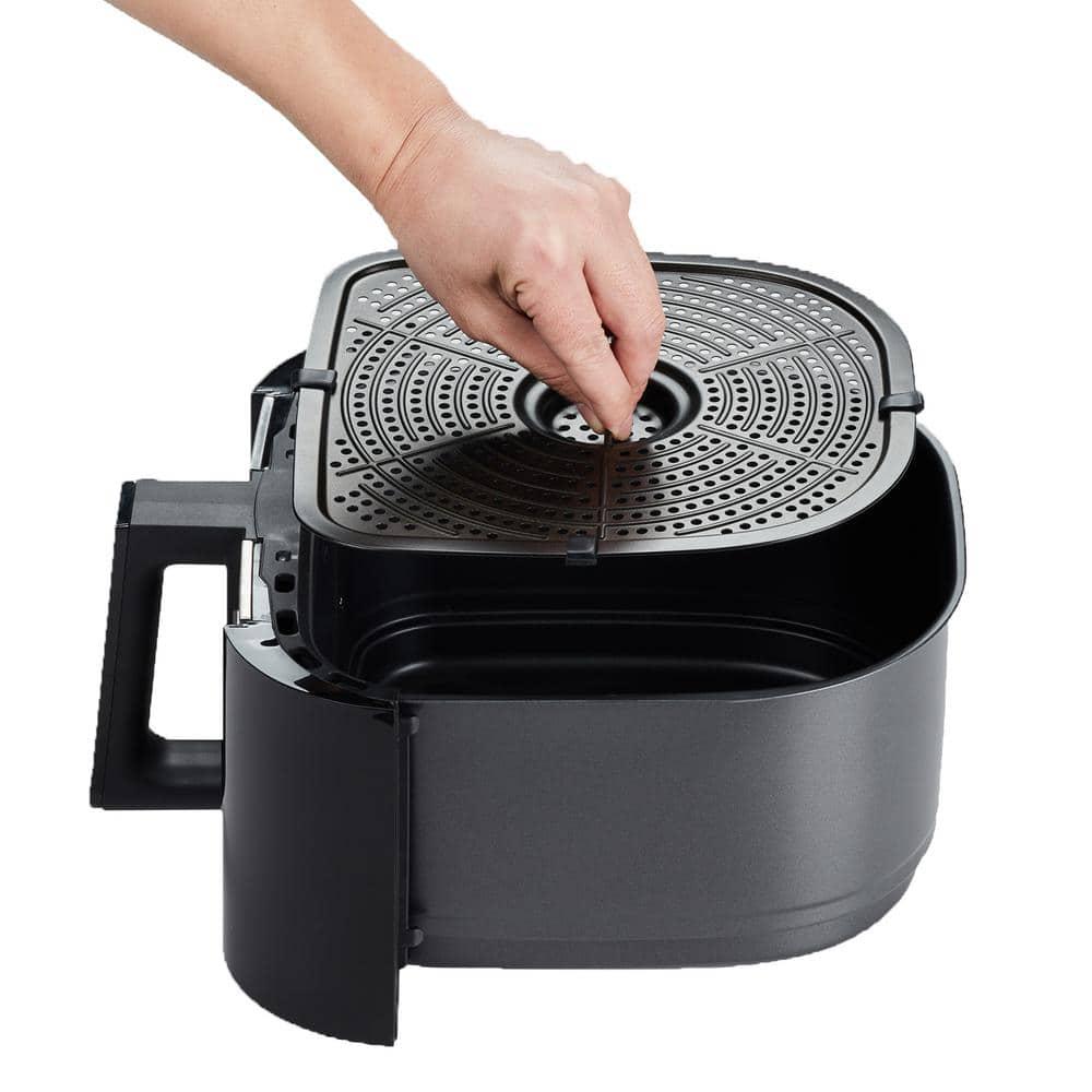 GoWISE USA 7 qt BlackStainless Steel Air Fryer and Dehydrator Max XL