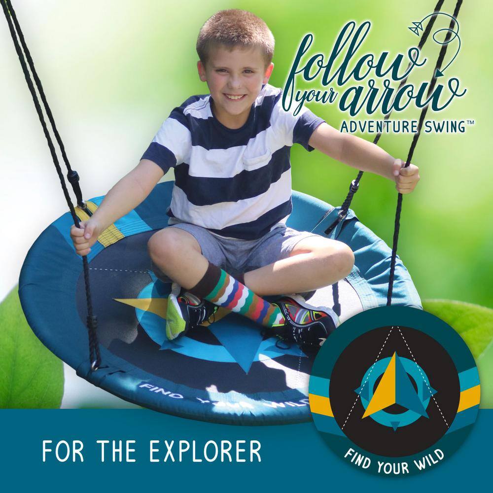 M and M Sales Enterprises Adventure Swing Find Your Wild MM00153