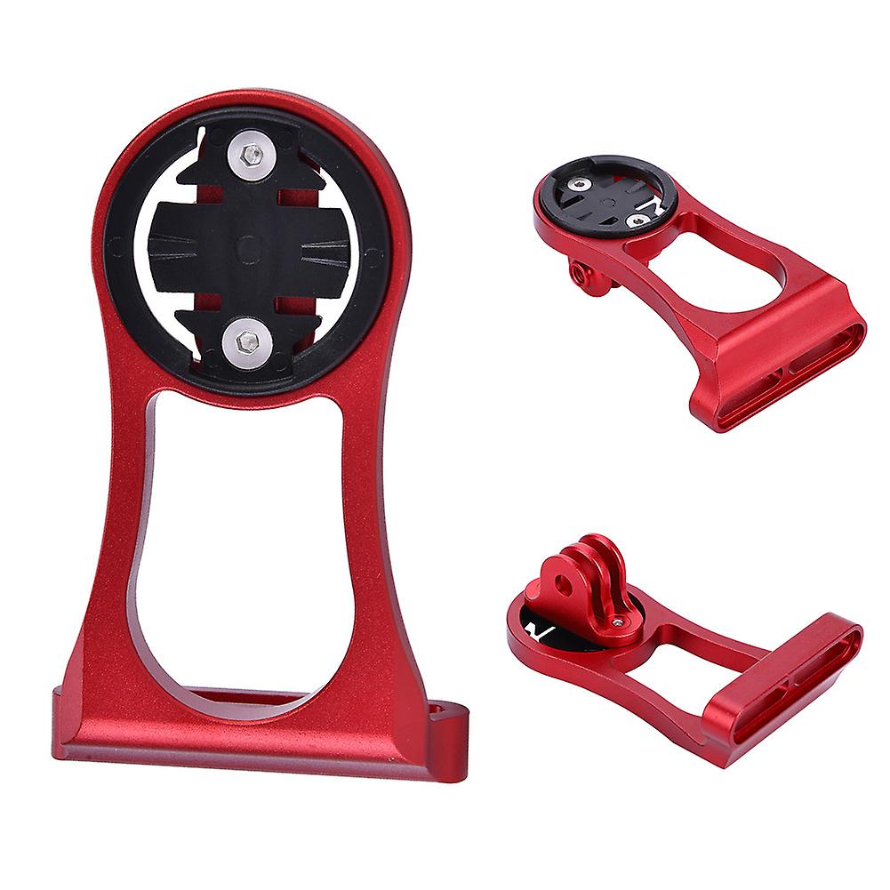 Bicycle Odometer Comupter Aluminium Alloy Extension Mount For Garmin (red)