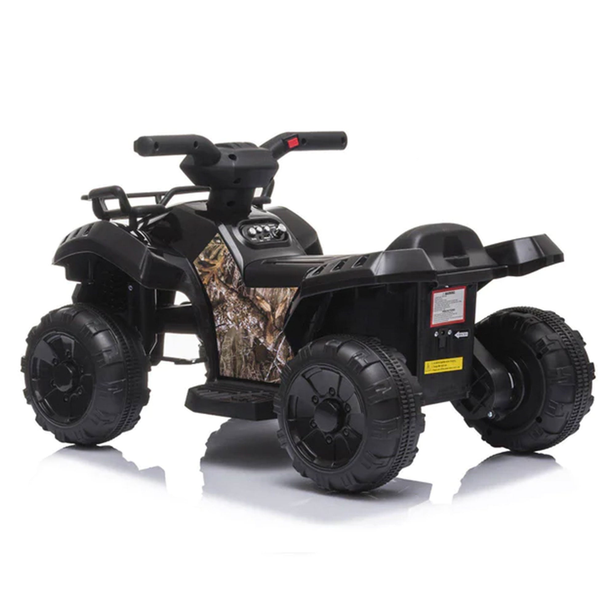 Freddo Toys 6V Battery Powered Electric ATV 1-Seater Ride-On Car Toy, Camo