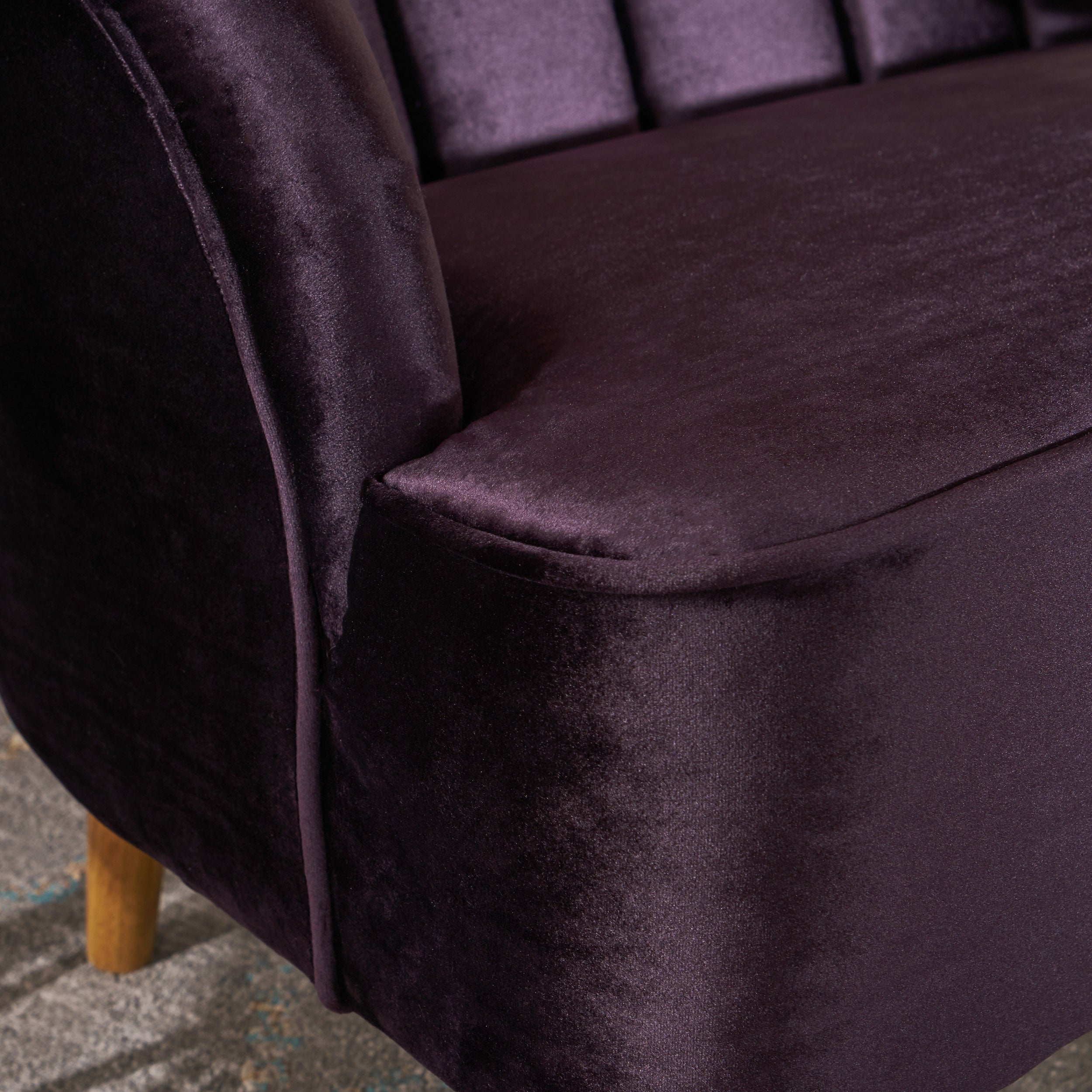 Scarlett Modern New Velvet Accent Chair