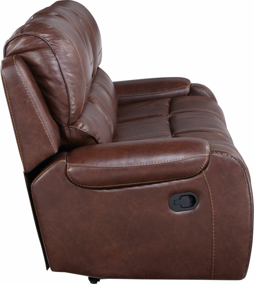 Keily Manual Recliner Sofa   Transitional   Sofas   by HedgeApple  Houzz