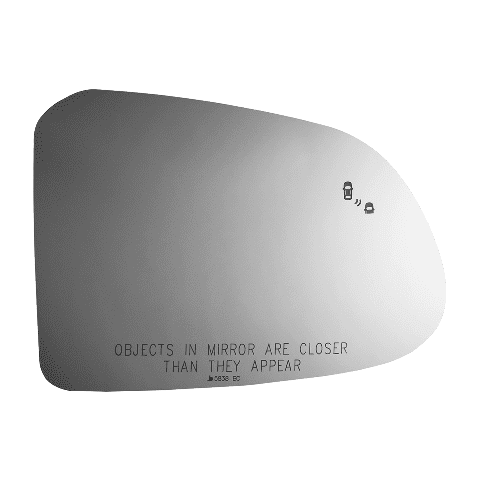 Compatible with 19-20 Hyundai Santa Fe Right Passenger Mirror Glass w/ Blind Spot