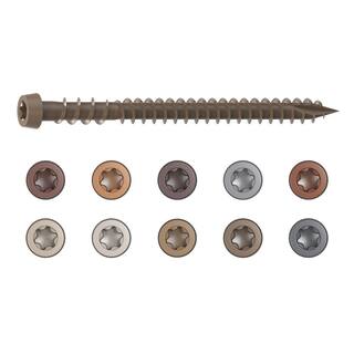 CAMO #10 2-12 in. Winchester Star Drive Trim-Head Composite Deck Screw (100-Count) 0349850