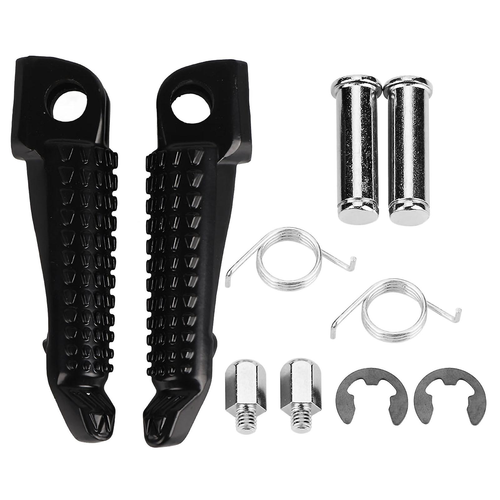 1pair Motorcycle Front Foot Pegs Footrest For   Zx6r Zx7r Zx9r Zx10r Zx12r Z1000