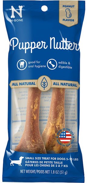 N-Bone Pupper Nutter Dog Treat， Small