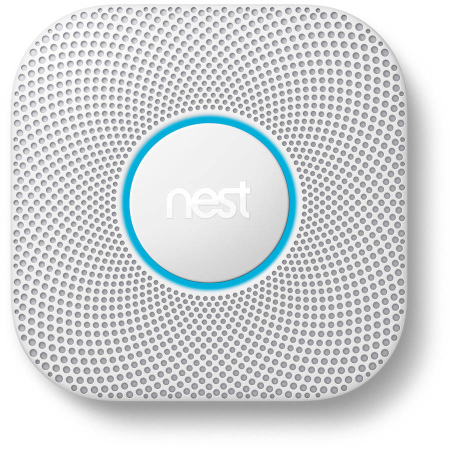 Google Nest Protect (Wired) 2nd Generation， White