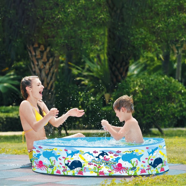 Sealife Rigid Wall Above Ground Children x27 s Swimming Pool