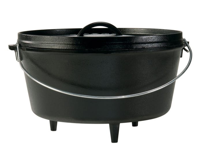 Lodge Cast Iron 8 Quart Deep Dutch Oven L12DC03