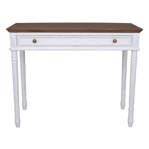 International Caravan Ashbury 1-Drawer Writing Desk Table