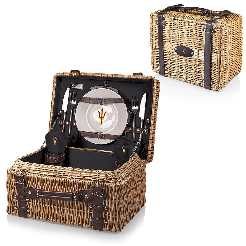 Picnic Time Arizona State Sun Devils Champion Picnic Basket Set