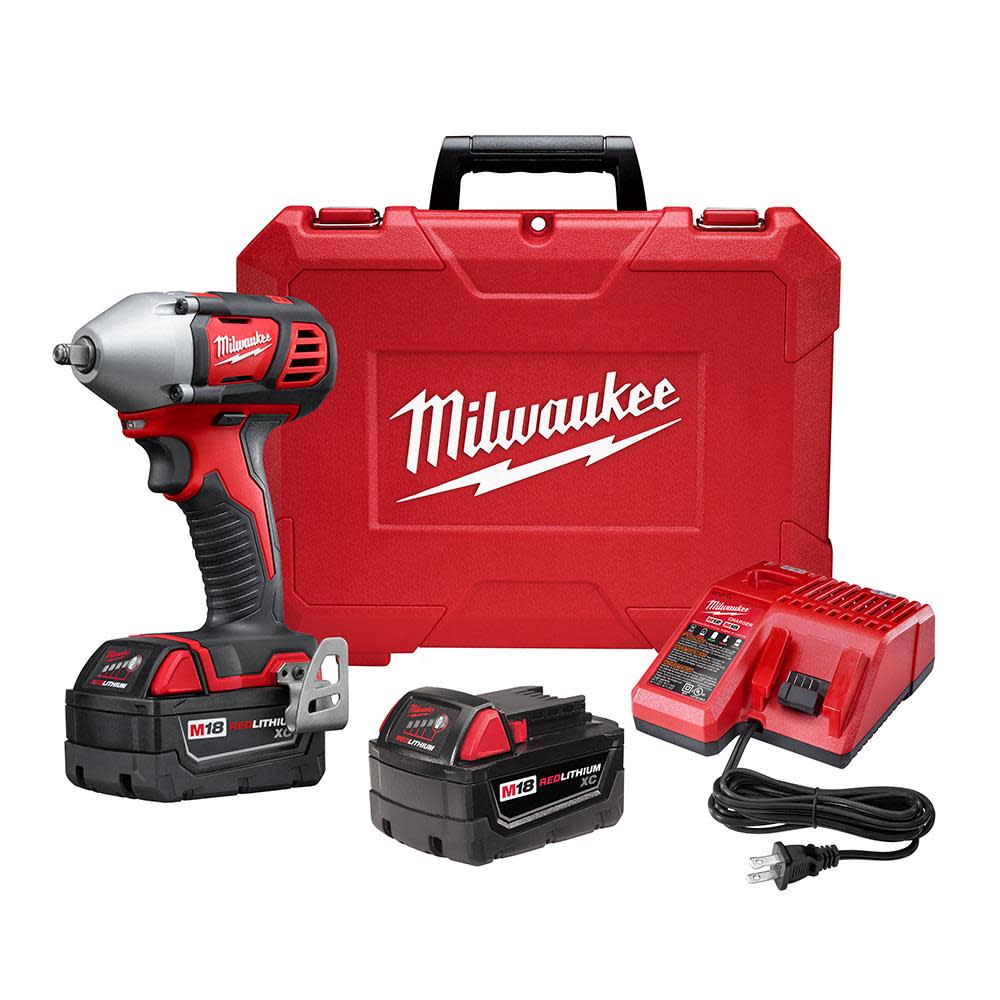 Milwaukee M18 3/8 In. Impact Wrench XC Kit 2658-22 from Milwaukee