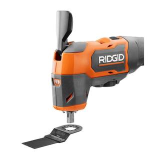 RIDGID 18V Brushless Cordless Oscillating Multi-Tool Kit with 2.0 Ah MAX Output Battery and 18V Charger R86240KN