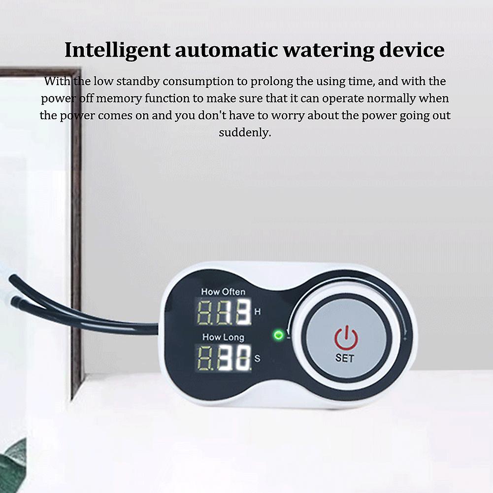 Intelligent Automatic Flower Watering Device Sprayer Easy To Install Timing Quantitative Irrigation Water Sprayer Home Household Gardening Irrigator W