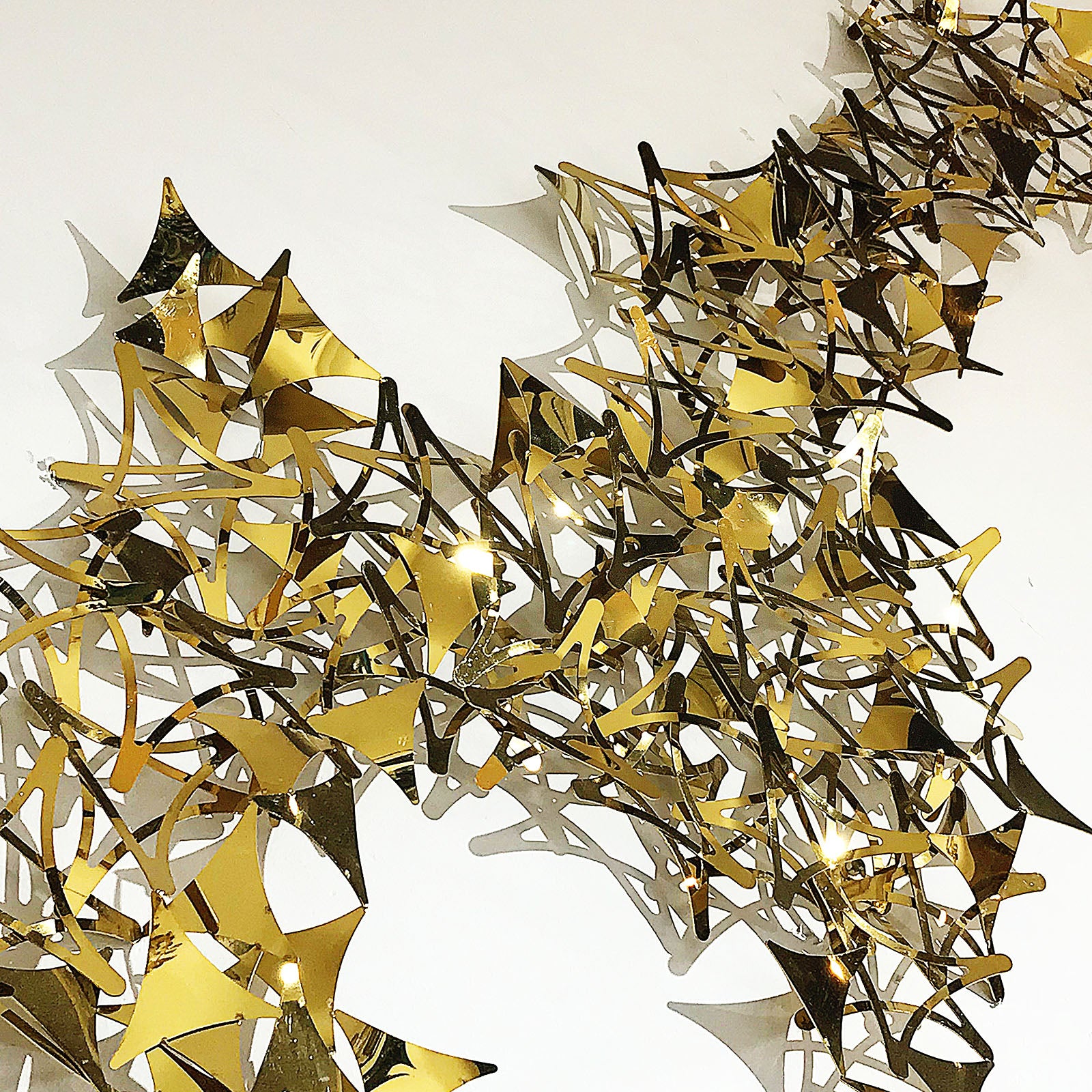 Golden Stars Handcrafted Stainless Steel Artwork Z08021- Bg202032