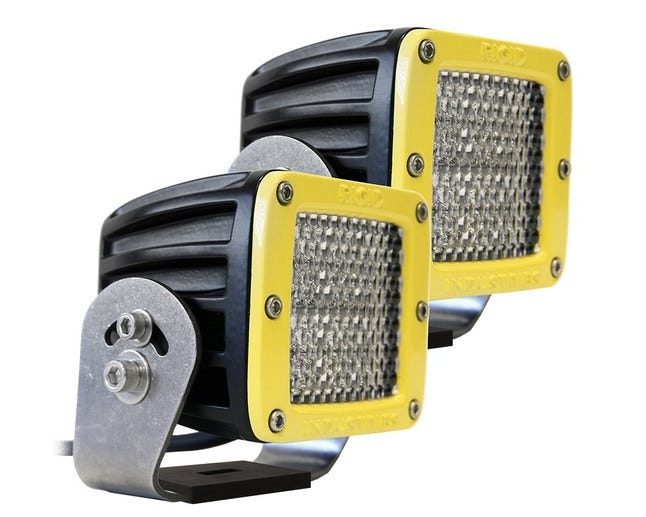 Rigid Industries D2 D-Series HD Diffusion LED Light - Pair 5251