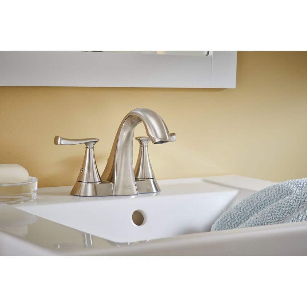 American Standard Chatfield 4 in Centerset 2Handle Bathroom Faucet in Polished Chrome