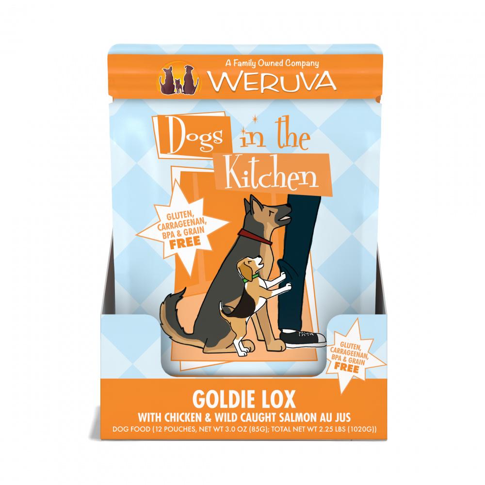 Weruva Dogs in the Kitchen Goldie Lox Grain Free Chicken and Salmon Dog