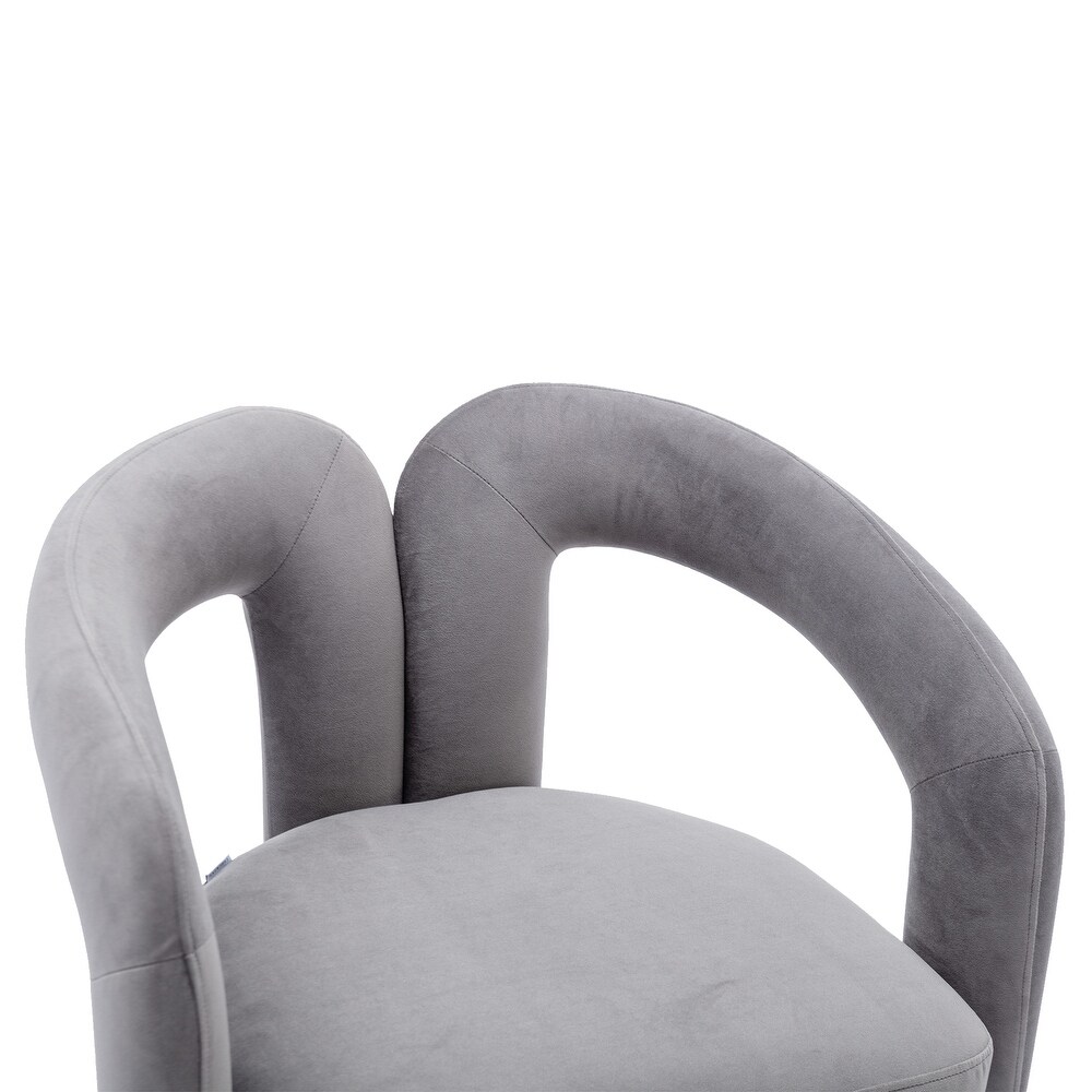 velvet Upholstered Dining Chair