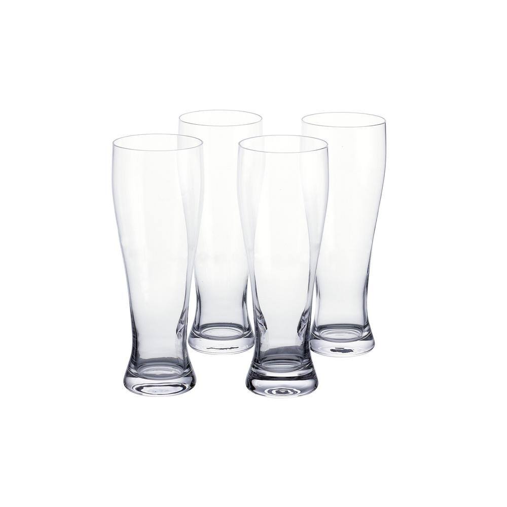 Home Decorators Collection 25.5 oz. Weizen Beer Glasses (Set of 4) DHA04263